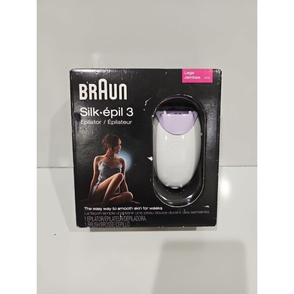 Braun Silk Epil 3 Perfection SE3170 Epilator Smooth Women Leg Shaver SE 3170 NEW